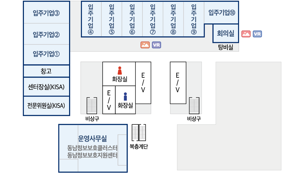 8층 시설설계도